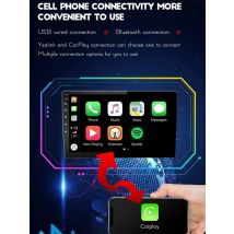 BOSSCAR 7"/9"/10" Universal Car Radio Android12 Autoradio Carplay GPS 2 Din Automotive Multimedia Player Car Intelligent Systems