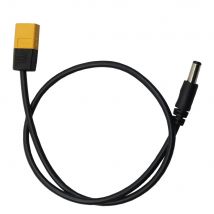 Ultra-soft 45cm TS100/T12 XT60 Bullet Connector to Male DC5525 Power Cable for Fly FPV Multirotor Field Repairs Apply