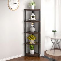 Scaffale per piante a 5/6 livelli Supporto per piante Scaffale ad angolo da parete Scaffale per soggiorno/cucina/camera da letto Scaffale per fiori Scaffale per fiori