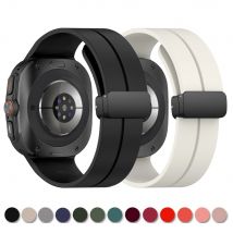 Band für Samsung Galaxy Uhr Ultra Armband 47mm Zubehör keine Lücken Silikon Magnet armband Correa Galaxy Uhr 7 Ultra Armbänder