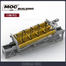 Helix gbc Modul Moc Buidling Block kreative Maschine Motor Spielzeug Technologie Ziegel pädagogische Puzzle Kind Geschenke