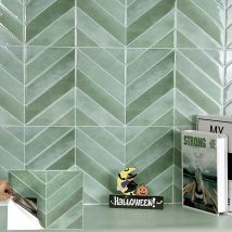 5/10 sheets 3D Self Adhesive Wallpaper Tile DIY Peel And Stick Wall Tile