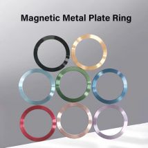 Magnetischer Metallplattenring für Magsafe Wireless Charger Eisenblech Aufkleber Autotelefonhalter Magnet Patch für IPhone12 13/Pro/Max