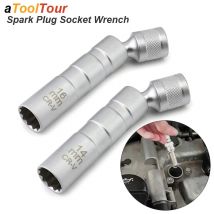 Adapter klucza nasadowego do świec zapłonowych 14mm 16mm Instalacja Wymień zestaw naprawczy Obrotowy moment obrotowy Magnetyczne usuwanie szczeliny Narzędzie samochodowe AUTO