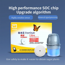 【5-31-2026】Freestyle Libre 24-godzinny Monitor Glukozy we Krwi w Czasie Rzeczywistym Tester Czujnik Sanguis Bezdotykowy Pomiar Cukru na Palec