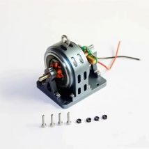 12V DC Generator Turbine Modell Anlasser Geeignet für verschiedene Motor Modell Physik Experiment Spielzeug