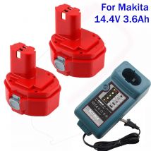 3.5ah/4.0Ah per Makita PA14 1420 14.4Volt ni-mh batteria ricaricabile sostitutiva 1434 1422 1433 1435F accessori per utensili elettrici
