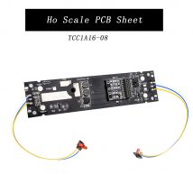 1pc 1:87 HO Zug Spielzeug Zubehör IC Schaltung PCB Board Kompatibel Zug Kopf Mit Licht und Lautsprecher