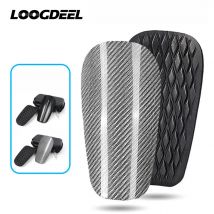 Loogdeel Kohle faser Fußball Schienbeinsc honer für Jugendliche Erwachsene, Kohle faser Fußball Beins chutz platten, Schutz Fußball ausrüstung