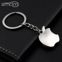 clearance sale Apple Car Keychain Gadgets for Men Dentist Costume Pendant Metal Keychains for Men Gifts Key Ring Trinket