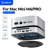 ORICO MiniLink USB HUB Docking Station per Mac Mini M4 M4 pro 40Gbps Porte USB-A/C M.2 NVMe SSD 8TB Max Supporto Nuova versione