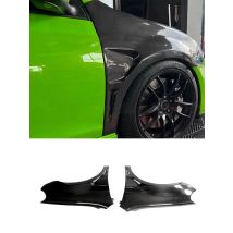 Car Front Side Fenders Flares for Volkswagen VW GOLF 6 VI MK6 2010-2013 Carbon Fiber Car Side Fender Trims Racing Body Kits