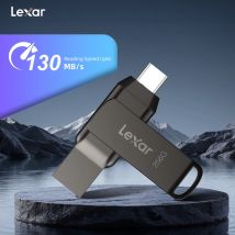 Lexar 2-in-1 USB 3.2 OTG Typ-C Metall-Stick, anpassbar, 64 GB, 128 GB, 256 GB, Hochgeschwindigkeits-USB-Flash-Laufwerk für MacBook PC