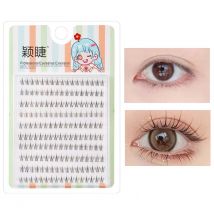 Wispy individual lashes Korean bottom false Eyelashes Natural Realistic Segmented lower Lashes for Women Cosmetic Supplies