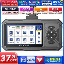 MUCAR CDE900 PRO Strumento diagnostico OBD2 4 Diagnostica del sistema ECM TCM ABS SRS Scanner automobilistico Lettore di codici per auto Scanner OBD 2