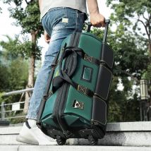 Rollbare Werkzeugtasche, robustes Werkzeugset, großer Werkzeugkasten mit Zugstange, Oxford-Stoff, Reparatur, spezielle Elektrikertasche mit langlebigen Rädern
