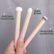 3 szt. Miękka gąbka grzybkowa pędzle do makijażu, pędzel do korektora szminka do ust Puff, podkład Contour narzędzia kosmetyczne