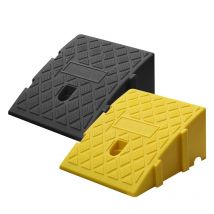 Rampa de pendiente para coche, rampa de acera, rampa de plástico de 13cm de altura, rampa de entrada, empalme libre, rampa de pendiente antideslizante, rampa de umbral