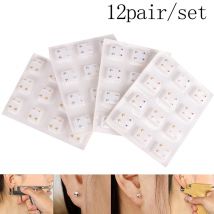 24 Stücke Medizinische Ohrringe Piercing Werkzeug Ohrstecker Chirurgenstahl Ohrringe Frauen