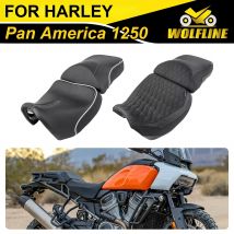 WOLFLINE 2 Teile/satz Solo Sitzkissen & Sozius Pad für Harley-Davidson Pan America 1250 2021-2023 2022