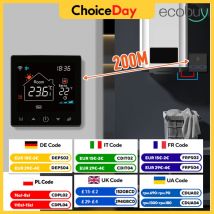 Tuya Smart Home Wifi Thermostat Drahtlose 433Mhz Gas Kessel Wasser Heizung Temperatur Controller Alexa Google Home Smart Leben