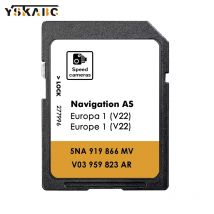New for VW Discover Media Navigation AS V22 Map UK Europe 2025 Sat Nav SD Card 32GB
