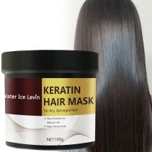Maschera magica per capelli alla cheratina 5 secondi Riparazione rapida Capelli crespi danneggiati Morbido Liscio Lucido Raddrizzamento Idratazione profonda Cura dei capelli