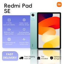 Xiaomi Redmi Pad SE 11" 8+256GB WIFI Global Version Snapdragon® 680 FHD 5MP Front Camera 8000MAh Face Unlock Quad Speakers 33W