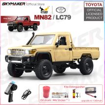 1:12 Rc Car Skymaker Mn Model Mn82 Retro Full-scale Simulation LC79 RTR 2.4g 4WD 280 Silnik zdalnie sterowany RC Truck Model samochodu Zabawka