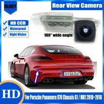 HD-Rückfahrkamera für Porsche Panamera 970 Chassis G1 / MK1 2010 ~ 2016 Nachtsicht-Parken-Rückfahrkamera / Nummernschildkamera