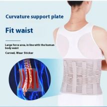 Justlang Taillen stütze lüften Lendenwirbel scheibe Korrektur Bund Vorsprung Bauch gurt Sport Sicherheit Lordos stütze