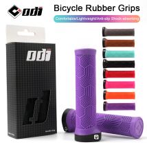 ODI MTB Bicycle Grips Lock-on 22.2MM Rubber Handlebar Cover Comfortable Wing Shape Anti-slip Handle Part for Travel/Folding Bike