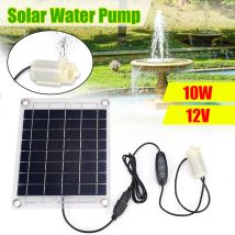 Einkristall 10w Solar-Trinkwasser pumpe im Freien, Solarbrunnen-Wasserpumpe Solar wasserpumpe, Vogelbad-Bewässerungs pool pumpe