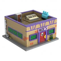 Gobricks MOC Simpsoned Taverna modulare Moe Building Blocks Springfield's Venue Modular Moe's Tavern Bar Mattoni Modello Giocattoli Regalo