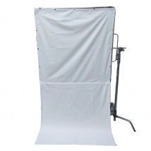 4'x4' 4x4 Ultra Bounce schwarz/weiß 2in1 Floppy Flag 48"x48" (nur Stoff, ohne Rahmen)