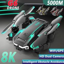G6 PRO Drone 8K 5G GPS Drone professionale HD fotografia aerea evitamento ostacoli Drone elicottero a quattro rotori RC distanza 5000M