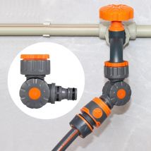 Adattatore universale da un pollice Connettore filettato Valvola a sfera rotante Connettore rapido per tubo dell'acqua per impianti idraulici domestici e giardino