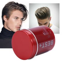 1 Stücke 3 Farben Professionelle Langlebige Flauschige Haare Endbearbeitung Pomade Wachs Styling Werkzeuge Männer Creme Salon Haar Finishing Gel creme