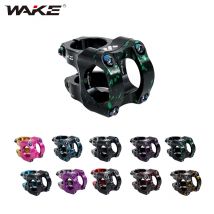 Wake MTB Power Bike Attacco manubrio corto 35mm Mountain Bicycle Bridge Manubrio Attacco manubrio regolabile Riser 31.8 Ciclismo Bici da strada