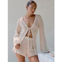 2024 Frauen Strand 2 Stück Sets Bikini Vertuschungen Badeanzug Tops und hohe Taille Shorts sexy Damen Schwimmen vertuschen Badeanzug