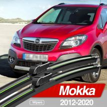 Per Opel Mokka 2012-2020 Parabrezza Anteriore Spazzole Tergicristallo 2pcs Parabrezza Finestra Accessori 2013 2014 2017 2018 2019 2020 2021