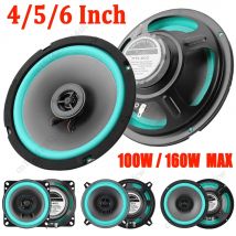 4/5/6 Zoll Autolautsprecher 100 W/160 W Max Universal HiFi Koaxial Subwoofer Auto Audio Musik Stereo Full Range Frequenz Auto Lautsprecher