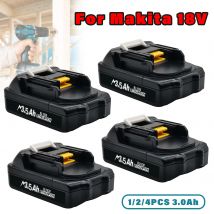 Powtree für makita bl1830 18v 3000mah Elektro werkzeuge Batterie wechsel bl1815 bl1840 lxt400 2006-5 183086-3 181586-1