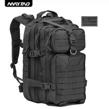Zaino tattico 3 giorni Assault Pack Molle Bag 38/45L grande Outdoor impermeabile escursionismo campeggio viaggio 600D zaino uomo pesca