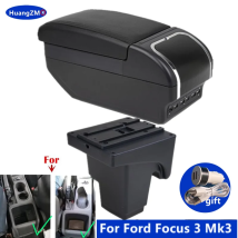 Auto Armlehne box Für Ford Focus 3 MK3 Armlehne Box Für Ford FOCUS III Zentrum lagerung box Gewidmet Nachrüstung Auto Zubehör