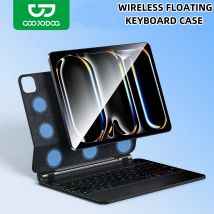 Goojodoq magische Tastatur hülle für iPad Pro 11 m4 iPad Air 4/Smart Pogo Pin Multi-Touch-Trackpad-Tastatur
