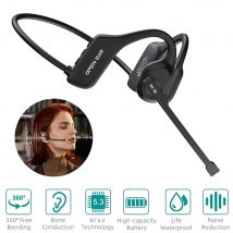 Mini-Kopfhörer drahtlose Bluetooth-Kopfhörer Schlaf-Headset mit Mikrofon Rausch unterdrückung Ohrhörer LED-Display Touch-Kopfhörer