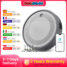 Robot aspirador Lefant M310 4500PA potente succión 180 minutos, Control por aplicación/Alexa Ideal para pelo de mascotas y suelos duros