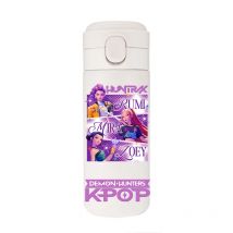 420ML Animated Movie KPop K-Pop: Demon Hunters HUNTR/X Rumi Mira Zoey Jinu Celine Plastic Water Cup Bottle Gourde Children Gift