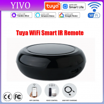 Tuya WiFi Smart IR Fernbedienung Smart Life APP Ersetzen Sie TV DVD AUD AC Fernbedienung Funktioniert mit Alexa Google Home Yandex